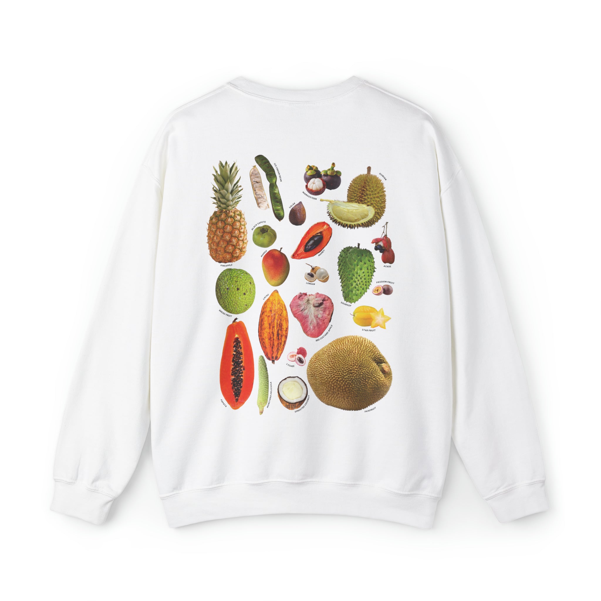 Tropical Fruits Unisex Heavy Blend™ Crewneck Sweatshirt