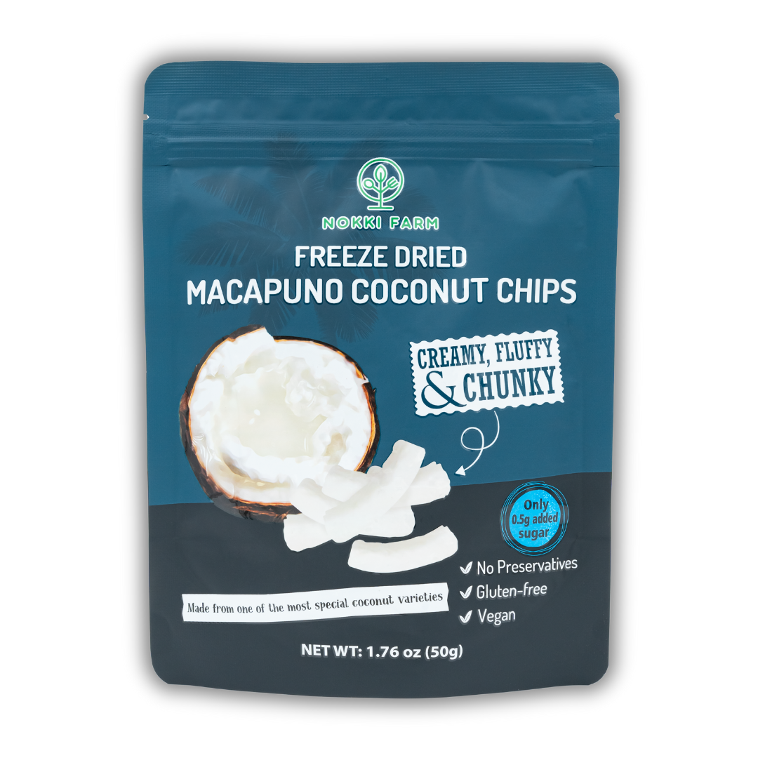 Freeze-Dried Macapuno Coconut Chips