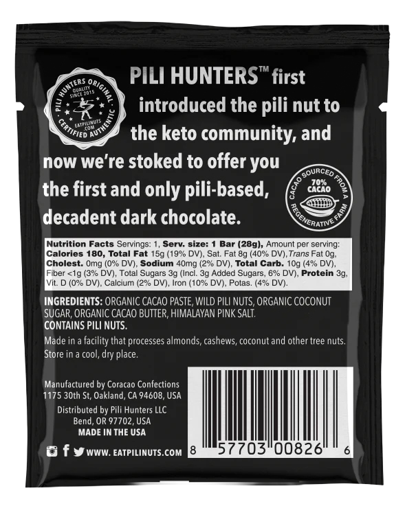 PiliBar 3 Grams Coconut Sugar