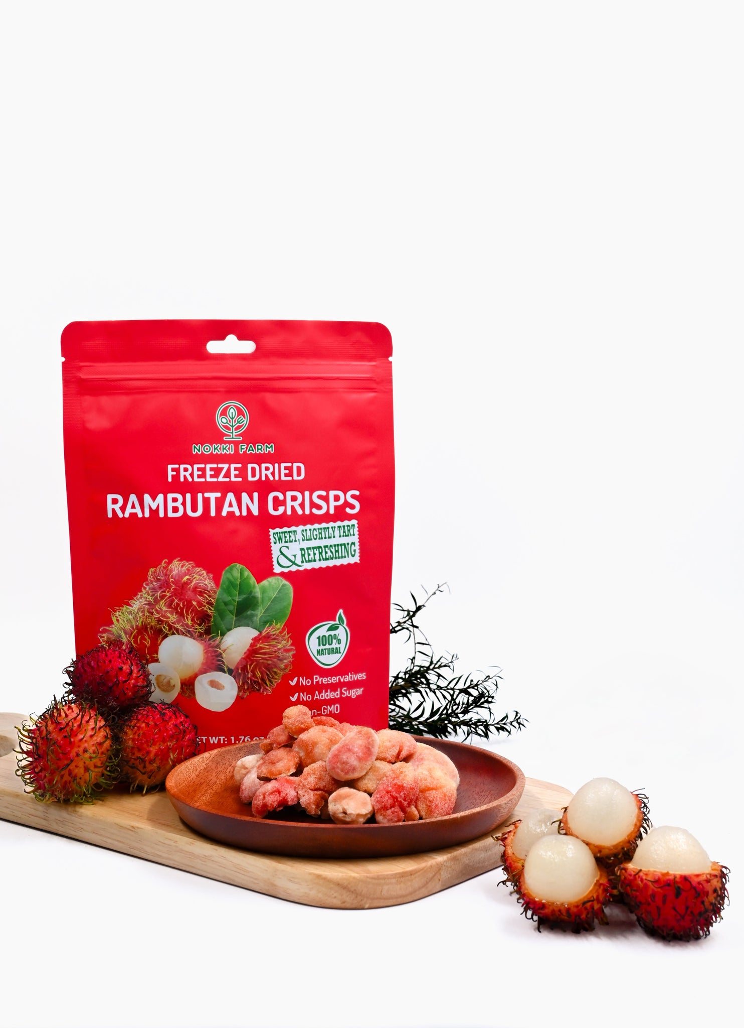 Freeze-Dried Rambutan