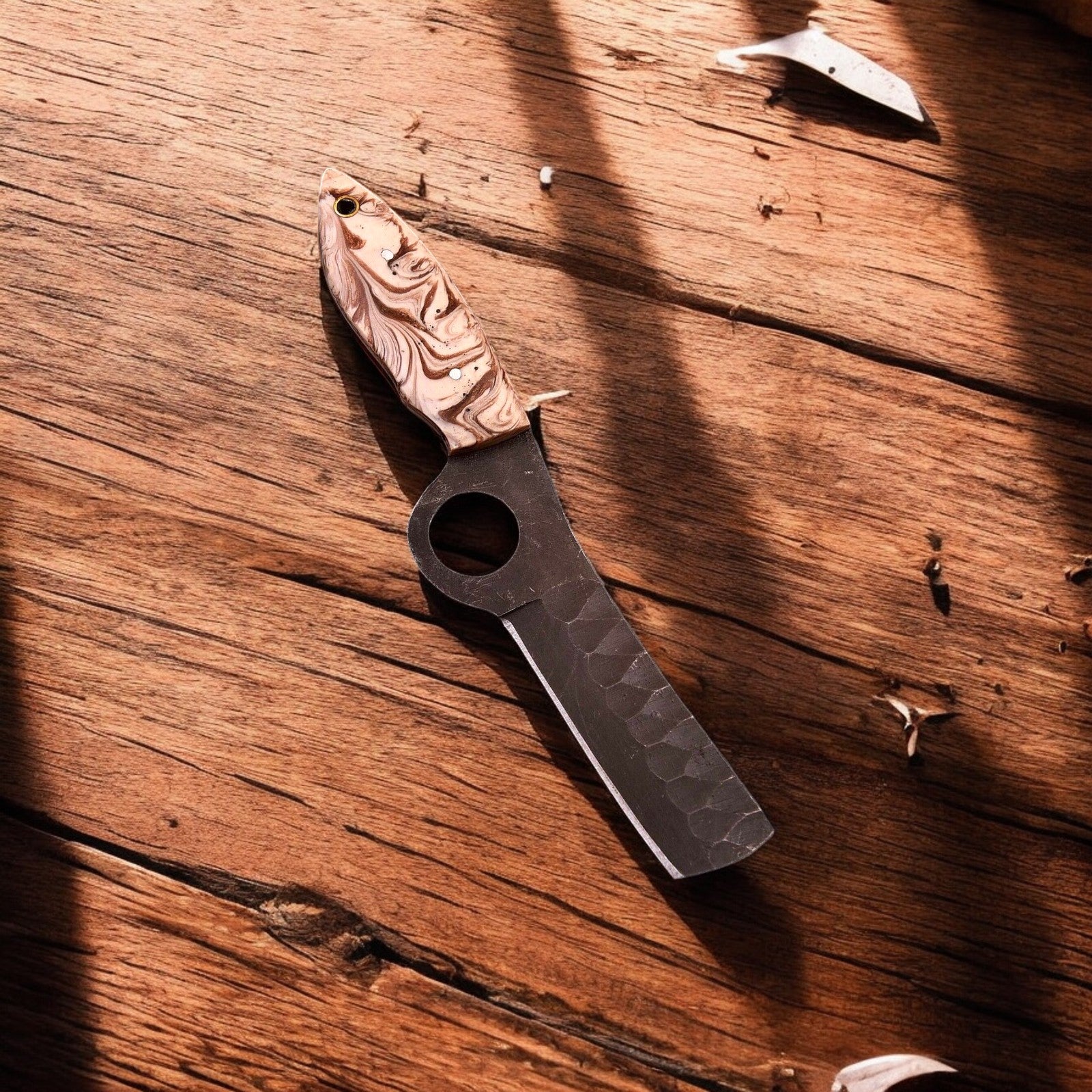 Handmade Bull Cutter Knife – High-Carbon Steel Blade